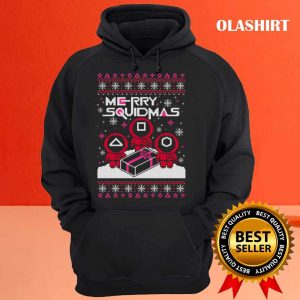 New Merry Squidmas Ugly Christmas Sweater T shirt 3