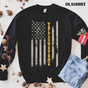 New Old Yellowstone Flag T-shirt , Trending Shirt