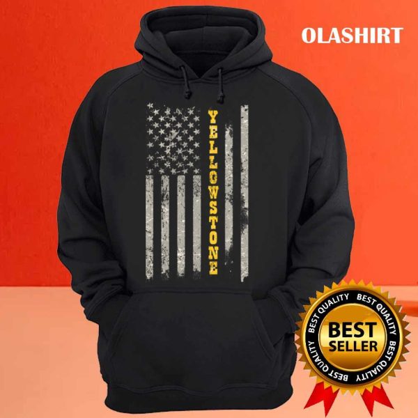 New Old Yellowstone Flag T-shirt , Trending Shirt