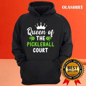 New Queen Of The Pickleball Court Shirt Pickleball Queen T shirt 3