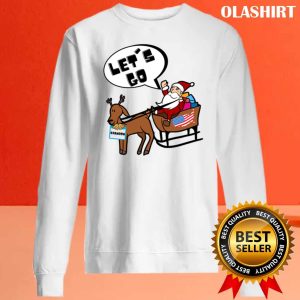 New Sarcastic Christmas Santa And Reindeer Brandon T shirt 2