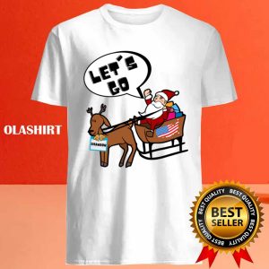 New Sarcastic Christmas Santa And Reindeer Brandon T shirt 4