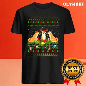 New Shiba Inu Dog Santa Ugly Shiba Inu Christmas Shirt 4