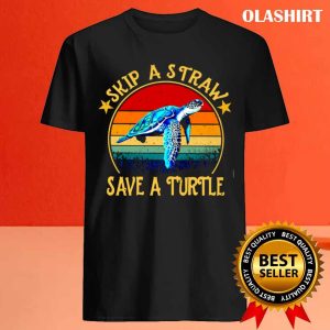 New Skip A Straw Save A Turtle Shirt Trending Shirt 4