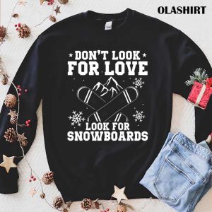 New Snowboard Vacation Winter Snowboarder Gift Shirt