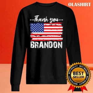 New Thank You Brandon Us Flag T shirt Trending Shirt 2