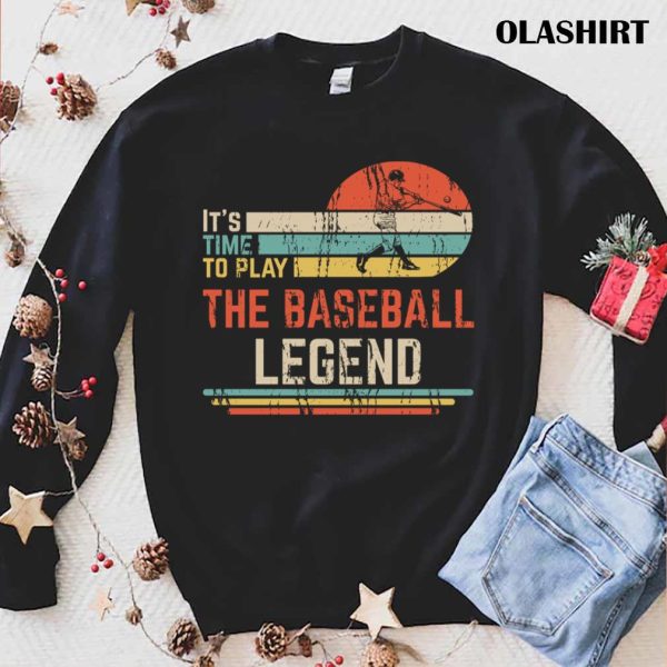 New The Baseball Legend T-shirt , Trending Shirt