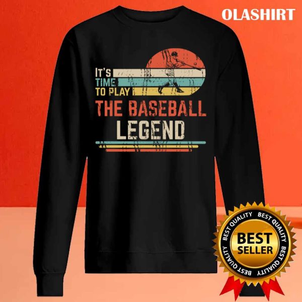 New The Baseball Legend T-shirt , Trending Shirt