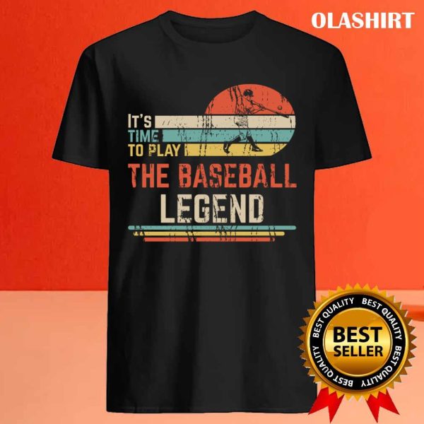 New The Baseball Legend T-shirt , Trending Shirt