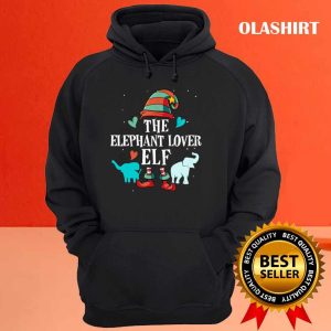 New The Elephant Lover Elf Funny Christmas Matching Group T shirt 3