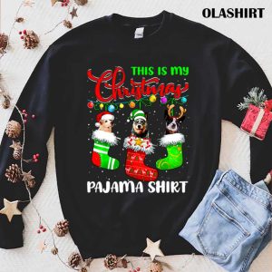 New This Is My Christmas Pajama Australian Cattle Dog Xmas Light T shirt 1