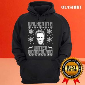 New Walken In A Winter Wonderland Ugly Christmas Sweater T shirt 3