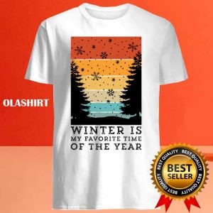 New Winter Is My Favorite Time Of The Year T shirt 4