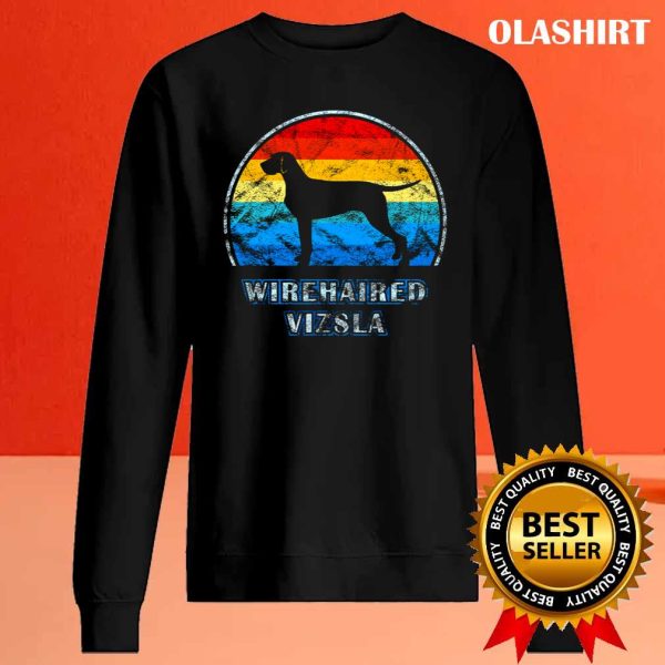 New Wirehaired Vizsla Vintage Design Dog T-shirt , Trending Shirt