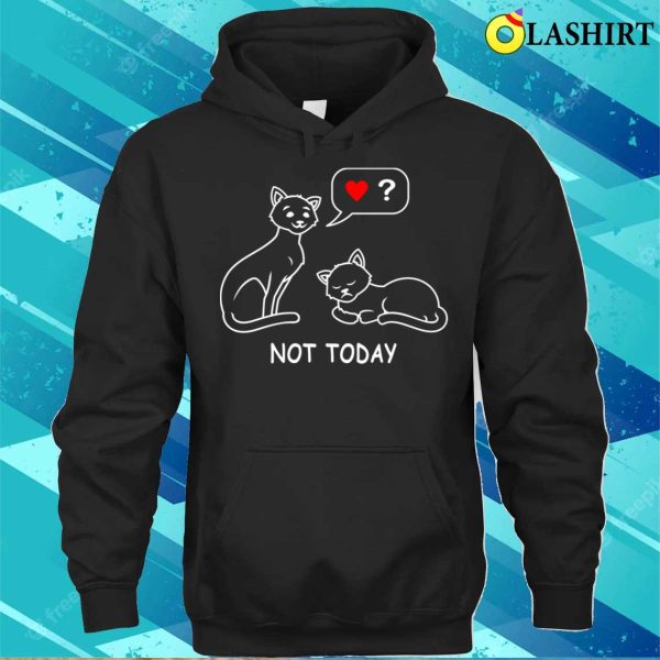 Not Today Cat – Funny T-shirt For Tired And Lazy Cats – The Perfect Gift For Cat Lovers