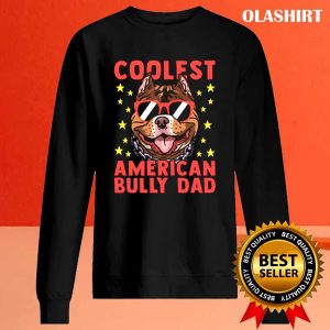 Official American Bully Dad Puppy Dog Owner American Bullys Shirt