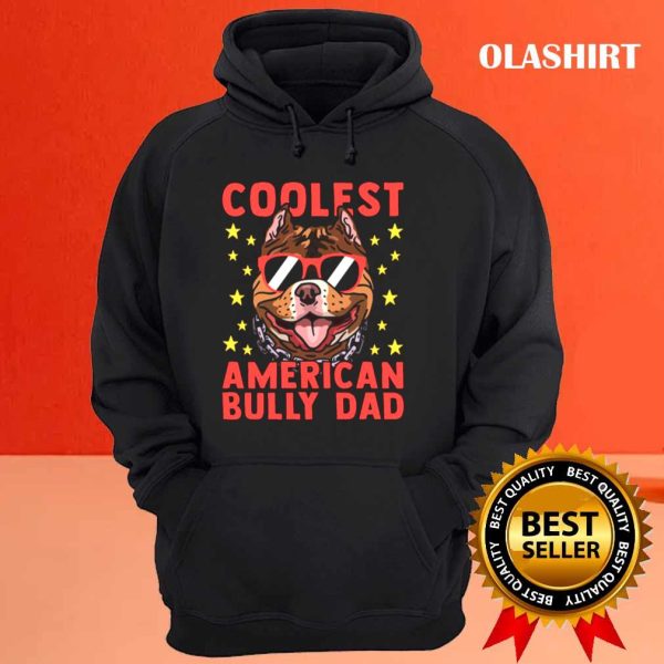 Official American Bully Dad Puppy Dog Owner American Bullys Shirt