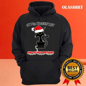 Official Black Cats On The Naughty List T shirt Trending Shirt 3