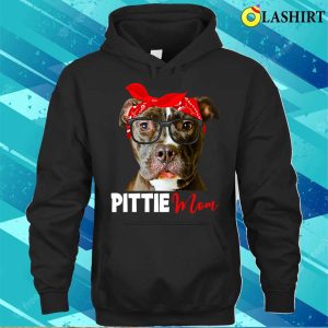 Official Funny Cute Pittie Mom Pitbull Dog Lovers Mothers Day T shirt 1