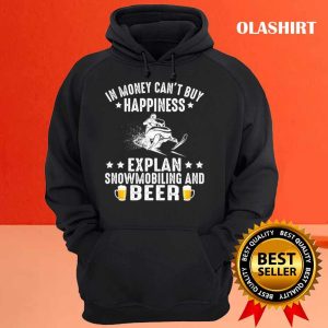 Official Funny Snowmobile Rider Snowmobiling And Beer Lover T shirt 3