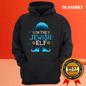 Official Happy Hanukkah Jewish Elf Family Group Christmas Pajama T shirt 3