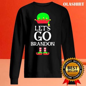 Official Lets Go Brandon Christmas Elf Political Meme Impeach Biden T shirt 2