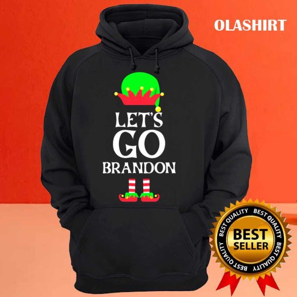 Official Lets Go Brandon Christmas Elf Political Meme Impeach Biden T-shirt