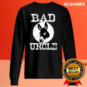 Official Mens Badass Uncle Funny Pun Cool Badass Uncle Shirt 2