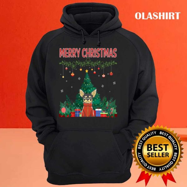 Official Merry Christmas Chihuahua T-shirt , Trending Shirt