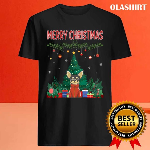 Official Merry Christmas Chihuahua T-shirt , Trending Shirt