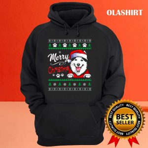 Official Merry Christmas Dog Husky Ugly Christmas Sweater shirt 3