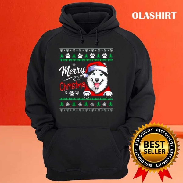 Official Merry Christmas Dog Husky Ugly Christmas Sweater shirt