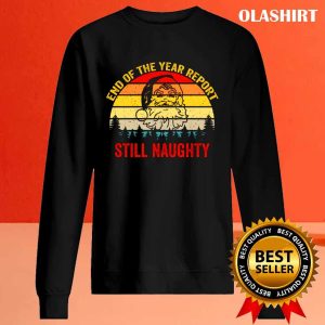 Official Naughty Christmas Vintage Funny Santa Claus Shirt