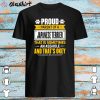 Official Proud Parent of a Japanese Terrier Dog Owner Mom & Dad Shirt