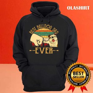 Official Retro Vintage Good Bulldog Dad Ever T shirt Trending Shirt 3