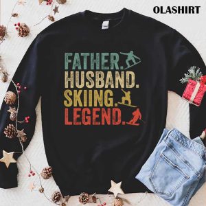 Official Skiing Dad Retro Vintage T shirt Trending Shirt 1