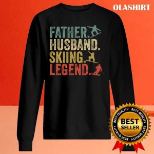 Official Skiing Dad Retro Vintage T shirt Trending Shirt 2