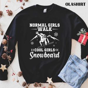 Official Snowboard Girl, Snowboarder Apres Ski Sport Gift Shirt