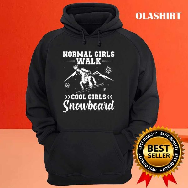 Official Snowboard Girl, Snowboarder Apres Ski Sport Gift Shirt