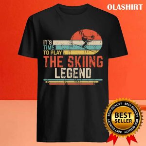 Official The Skiing Legend T shirt Trending Shirt 4