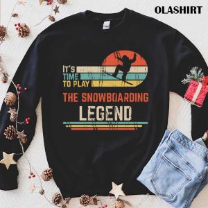 Official The Snowboarding Legend T shirt Trending Shirt 1