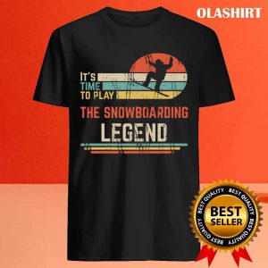 Official The Snowboarding Legend T shirt Trending Shirt 4