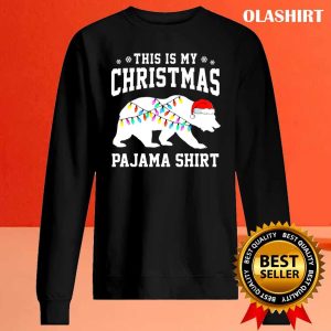 Official This Is My Christmas Pajama Shirt Funny Christmas Pajamas T shirt 2