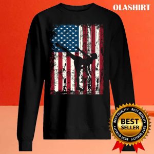 Official Usa American Flag Ice Skating Gift T shirt Trending Shirt 2