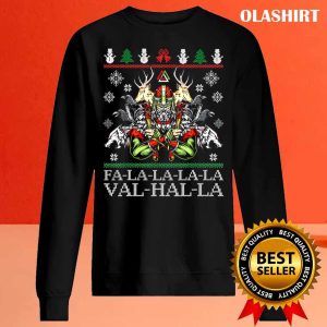 Official Viking Christmas Sweater A Valhalla Christmas Sweater T shirt 2