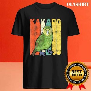 Official Vintage Kakapo Retro Parrot Bird T shirt Trending Shirt 4