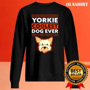 Official Yorkie Coolest Dog Dog Owner Yorkshire Terrier Shirt 2