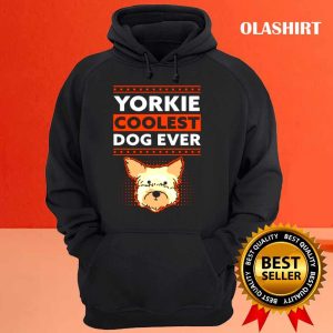 Official Yorkie Coolest Dog Dog Owner Yorkshire Terrier Shirt 3