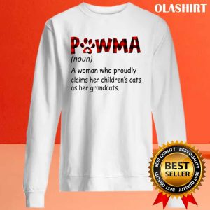 Pawma A Woman Who Proudly Claims Her Children’s Cats As Her Grandcats T-shirt