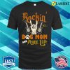 Retro Rockin The Dog Mom And Aunt Life Dog Lovers Gift Auntie T-shirt